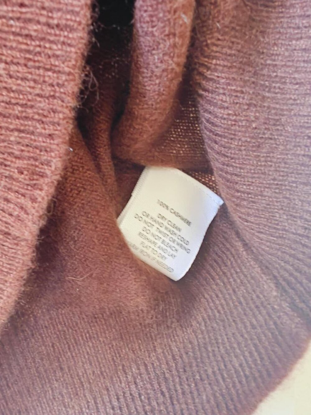 NEW White + Warren Cashmere Elbow Sleeve Cardigan Brown - Picture 7 of 7